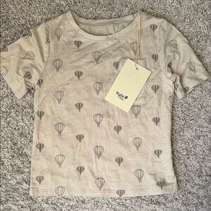 Kyte BABY Cream Hot Air Balloon Tee